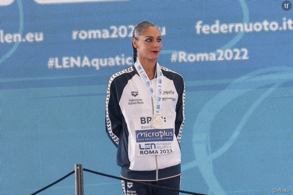 Linda Cerruti lors des Championnats d&#039;Europe, à Rome