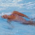 Linda Cerruti dans l'eau, lors des Championnats d'Europe de Rome