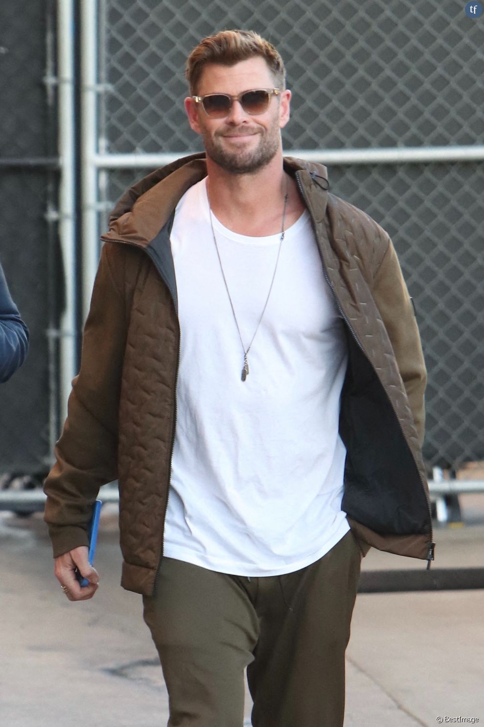  Chris Hemsworth arrive au Jimmy Kimmel Live ! à Los Angeles le 14 novembre 2022. 