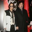  Johnny Depp et Tim Burton à la première de "Dark Shadows" à Londres le 9 mai 2012  