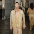 Le défilé mode Hommes "LGN - Louis-Gabriel Nouchi" prêt-à-porter automne-hiver 2023/2024 à la Fashion Week de Paris, le 18 janvier 2023