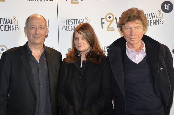 Sam Kerman, Sophie Fillières et Etienne Chatillez - Photocall de la cérémonie de clôture du 5ème Festival2cinéma de Valenciennes, le 28 mars 2015