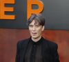 London, UNITED KINGDOM - Cast walk the 'charred' black carpet at tonight's premiere Pictured: Cillian Murphy