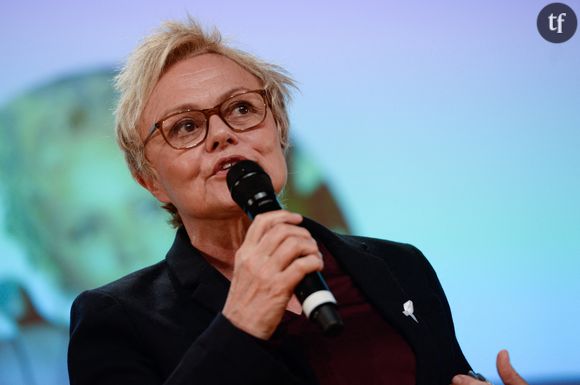 Muriel Robin mise a l'honneur lors de la cérémonie de clôture du 21e Festival des Créations Télévisuelles de Luchon à Luchon, le 9 février 2019.