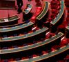 Depuis, le texte a fait l'objet d'une présentation auprès du Conseil des ministres. Pour que le passage de texte soit effectif, il exige une approbation majoritaire de l'assemblée... et du Sénat.A view of the assembly room at the Palais du Luxembourg, home of the French Senate on May 3, 2023 in Paris, France. Photo by Jean-Bernard Vernier/JBV News/ABACAPRES.COM