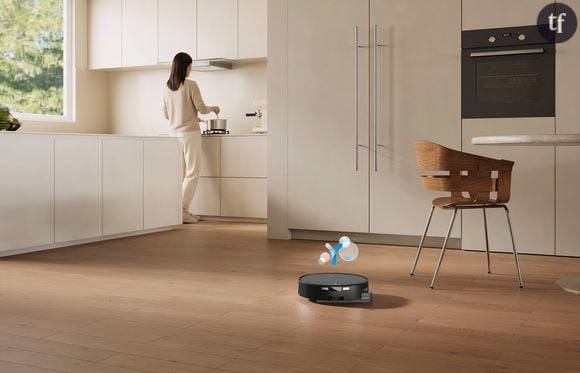 Tout d'abord,  le DEEBOT T90 PRO OMNI, un robot très design, me permet d’assurer un nettoyage complet, discret et autonome, de mon chez moi, sans la moindre interruption.