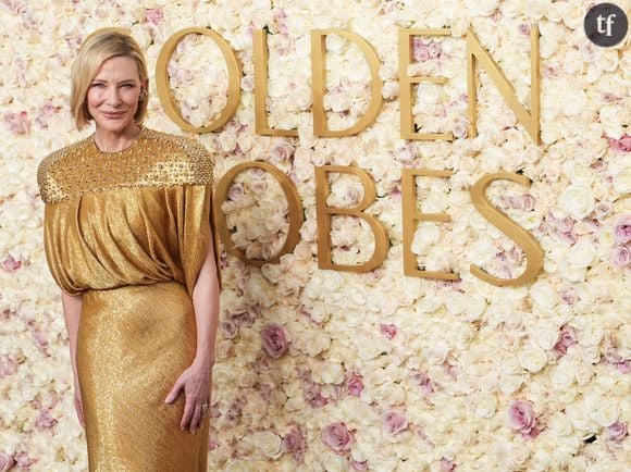 Cate Blanchett n'hésite pas à tout simplement reporter ses tenues plusieurs fois. Comme la robe dorée Louis Vuitton qu'elle portait aux Golden Globes cette année et qu'elle avait déjà portée au Festival de Cannes en 2024.