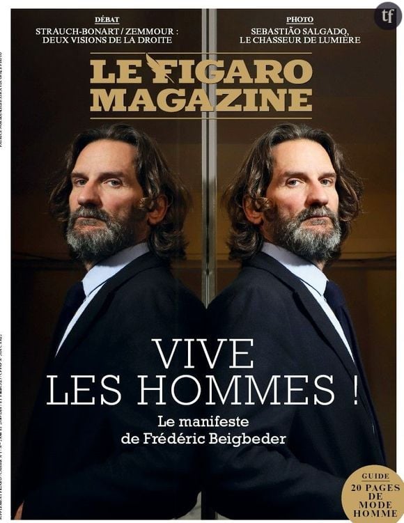 "Vive les hommes !" scande Frédéric Beigbeder pour la journée internationale des droits des femmes