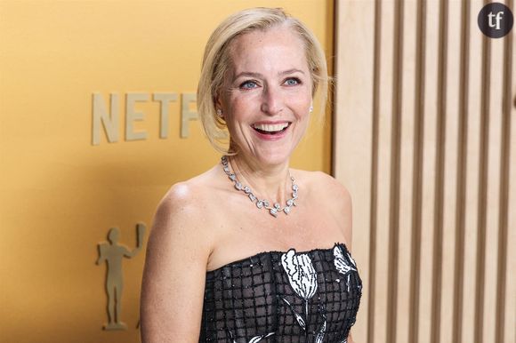 "Je vous aime" : Gillian Anderson déclare sa flamme au cinéma français