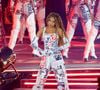 Ses filles Blue Ivy, 13 ans, et Rumi, 8 ans, sont de toutes ses représentations.