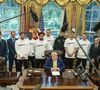 "Elle ne devraient concourir que contre des femmes", a déclaré le président au sujet de l'équipe de foot féminine de la Juventus de Turin.