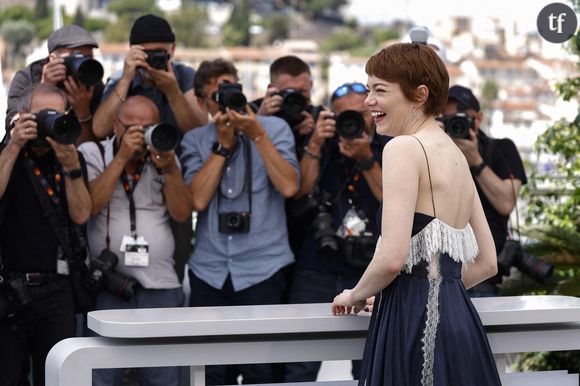 L'actrice a arboré son nouveau look capillaire.