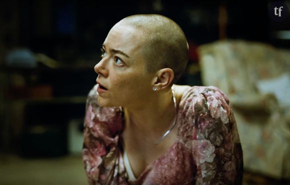 BGUK_3331137 - Los Angeles, CA  First look at Emma Stone with a shaved head as she teams with Poor Things director for fourth time in wild and unpredictable Bugonia trailer. Emma Stone is in for another wild Yorgos Lanthimos ride in the latest preview of Bugonia as she stars as a powerful CEO who is accused of being an alien and kidnapped by Jesse Plemons who then shaves all her hair off so she can’t communicate with her ‘mother ship’. Focus Features has released a new teaser trailer for the upcoming Lanthimos-directed comedy written by Will Tracy, and starring Stone and Plemons, Aidan Delbis, Stavros Halkias and Alicia Silverstone. The science-fiction black comedy follows two conspiracy-obsessed young men who kidnap high-powered CEO Michelle Fuller (Stone) after they become convinced she is an alien who intends to destroy Earth. The latest trailer unveils Stone’s striking bald look after she’s kidnapped. The trailer begins with Michelle entering a building as snapshots cut to several magazines she posed for the cover of. “I believe every company should strive to form a diverse table,” she says in a voice-over as Chappell Roan’s Good Luck, Babe! plays in the background. “To empower people of different skills …” Michelle’s cool demeanor quickly disappears when it’s revealed that she’s reading off of a script to film a video for her company.The trailer then cuts to show conspiracy theorists Teddy (Plemons) and Don (Delbis) plotting their plan to kidnap Michelle. “They want you to think it’s you, that it’s you who made this world,” Teddy says in a voice-over as he’s shown working on an assembly line. “But it’s always been them. All we’ve lost … All that’s been done to us … We’re setting that right again.” Teddy and Don then kidnap Michelle outside of her home. Michelle eventually wakes up with a shaved head as Teddy explains that she’s at the ‘headquarters of the human resistance’. After she asks what happened to her hair, Teddy explains: “Your hair has been destroyed. To prevent you from contacting your ship.” Bugonia marks the fourth collaboration between Stone and director Lanthimos who previously worked together on The Favourite (2018), Poor Things (2023) and Kinds of Kindness (2024). Stone previously won her second Best Actress Academy Award for her head-turning role in Lanthimos' Poor Things. Her first was for La La Land, in 2017. Bugonia will be released in limited movie theaters October 24, 2025 and opens wide October 31, 2025.