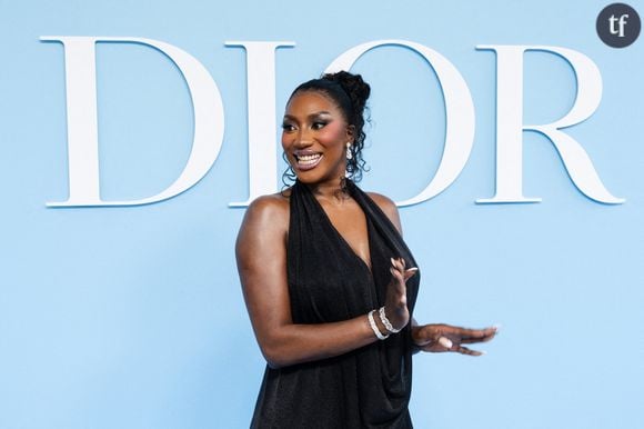 Aya Nakamura assiste au défilé Christian Dior Womenswear Spring-Summer 2025 dans le cadre de la semaine de la mode de Paris le 24 septembre 2024 à Paris, France. Photo by Laurent Zabulon/ABACAPRESS.COM