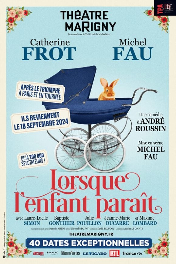 Imaginez le tableau : un brillant ministre voit sa vie mise sens dessus dessous quand sa femme, sexagénaire, lui apprend... Qu'elle attend un enfant. Et elle n'est pas la seule ! Il en est de même de son propre fils, qui a semble-t-il passé bien des journées en compagnie de la secrétaire de son père... Voilà pour le pitch de "Lorsque l'enfant paraît"