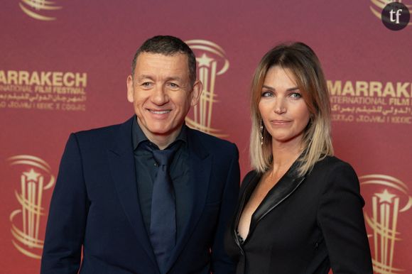 Dany Boon et sa compagne Clara Vello ont pris la pose sur le tapis rouge du Festival du film de Marrakech, le 2 décembre.