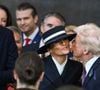 Donald Trump et ses proches lors de son investiture au Capitol à Washington DC, le 20 janvier 2025.