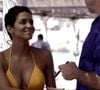 Halle Berry dévoile avec une bonne humeur communicative les dessous de la scène la plus caniculaire de toute sa carrière. Et la plus iconique, James Bond Girl oblige.

Ainsi à une Drew Barrymore l’invitant à révéler ce qu’est devenu ce maillot de bain qui lui sied à merveille, l’actrice se permet une réponse limpide, d’une exemplaire fluidité.

“Ce bikini, tout le monde veut le savoir, l’as-tu gardé ou pas ?”, s'interroge avec un certain goût des questions-choc Drew Barrymore, la Charlie’s Angel la plus sulfureuse. Ce à quoi son interlocutrice rétorque : “Oui”. C’est court, c’est efficace. Bien joué Halle et merci pour tout.