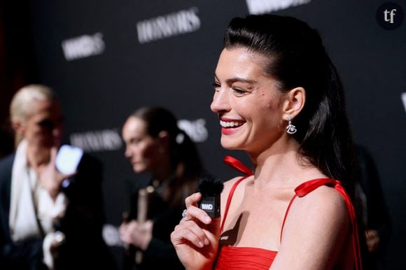 Anne Hathaway a brillé dans le public.