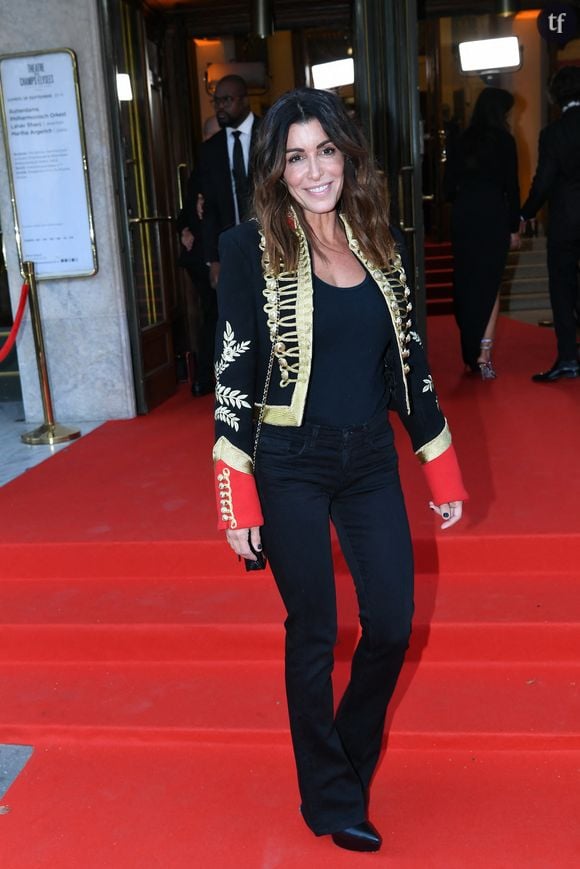 Jenifer Bartoli arrivant au "Concerto pour la Paix" organisé par Omar Harfouch au Théâtre des Champs Élysées à Paris, France, le 18 Septembre 2024. 

© Rachid Bellak / Bestimage