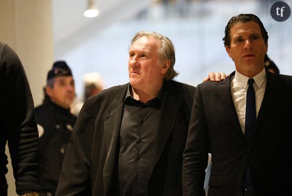 Elle est venue soutenir Gérard Depardieu à son procès pour agressions sexuelles au tribunal correctionnel de Paris, le 25 mars.