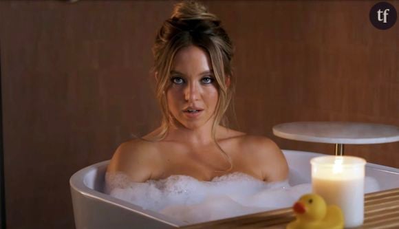 Sydney Sweeney : nue dans un bain, la star fait la promo d'un gel pour hommes (et ça dérange)