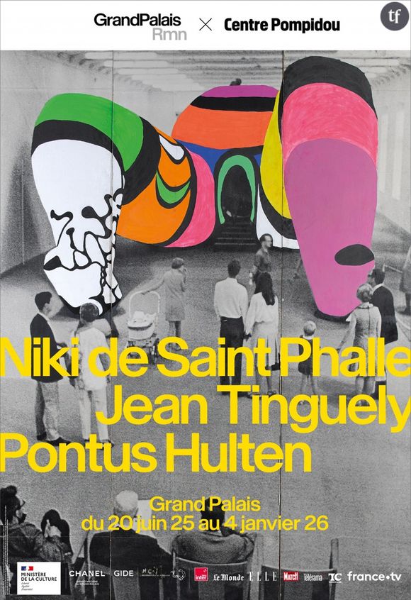 Niki de Saint Phalle rhabille le patriarcat pour l'hiver sur ses toiles et sculptures.
