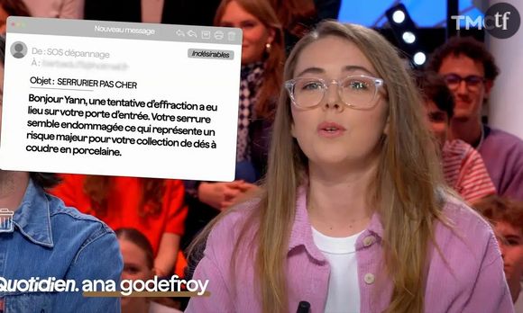 "Gros moove de puceau" : cette chroniqueuse de Quotidien dézingue les relous qui "parlent tout le temps de cul"