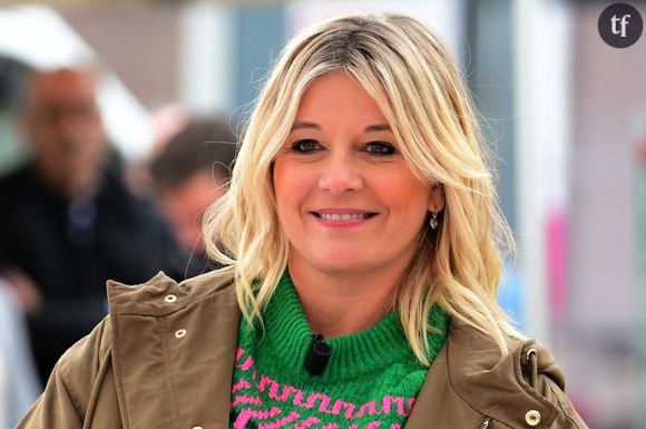 Semi-Exclusif - Flavie Flament tourne sa nouvelle émission "Flavie en France" (France 3), avec le retour du jeu "Le Schmilblic", à Vienne (Isère), le 24 octobre 2025. La diffusion est prévue du 17 au 21 novembre 2025. 
© Romain Doucelin / Bestimage