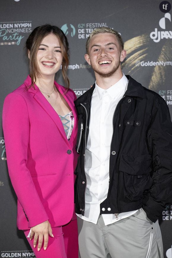 Elsa Bois et Michou assistent à la soirée des nominés lors du 62e Festival de télévision de Monte-Carlo le 19 juin 2023 à Monte-Carlo, Monaco. Photo by David Niviere/ABACAPRESS.COM