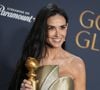 Demi Moore a été sacrée du Golden Globe de la meilleure actrice dans un film comédie/musical pour son rôle dans The Substance, dimanche 5 janvier.