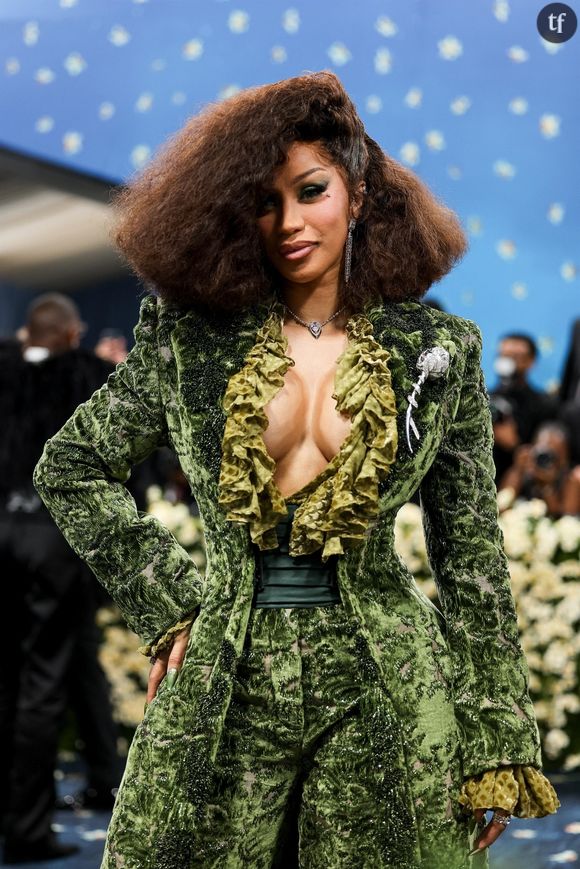 Venus assister aux fulgurances fashion de la superstar, toujours sulfureuse... Mais pas forcément dans le cadre de ce Met nouvelle édition. La chanteuse arborait effectivement un style très floral, comme si elle avait souhaité incarner une super méchante type Poison Ivy. Une composition façon célébration du jardin qui n'a pas vraiment enchanté ses plus fervents adeptes. Le premier fashion faux pas de l'emblématique Cardi B ?


Pictured: Cardi B