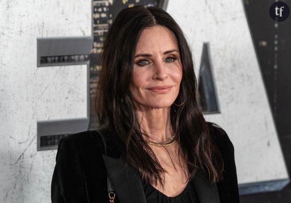 Courteney Cox à la première du film "Scream VI" à New York, le 6 mars 2023.

Celebrities at the premiere of "Scream VI" in New York. March 6th, 2023.