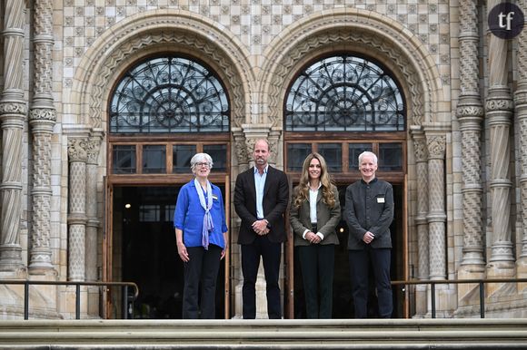 La princesse de Galles et son époux le prince William étaient à Londres, le 4 septembre, pour une visite au Musée d'histoire naturelle.